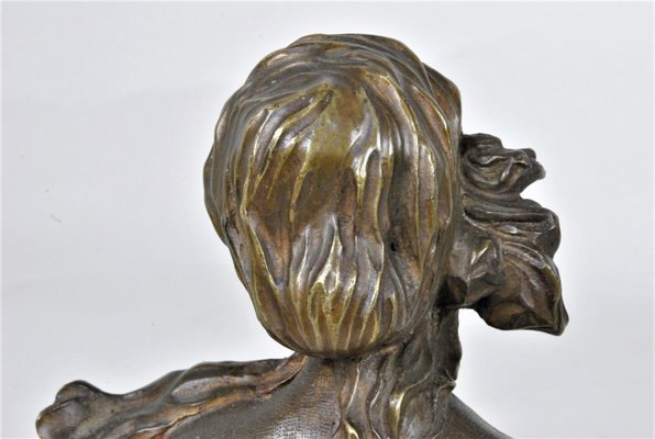 20th Century Art Nouveau Bronze by F Renard-SYQ-959896