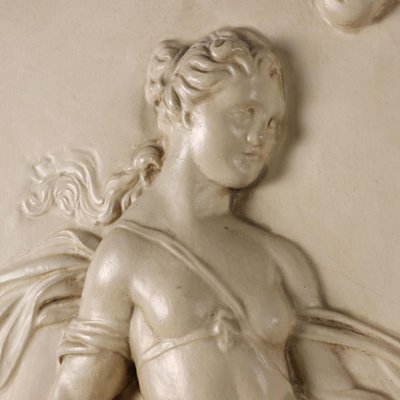 20th Century Bas-Relief Plaster Mythology-VMM-2036346