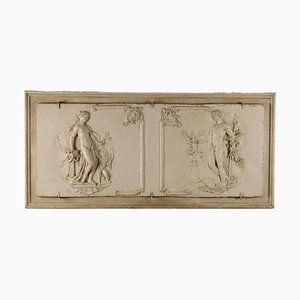 20th Century Bas-Relief Plaster Mythology-VMM-2036346