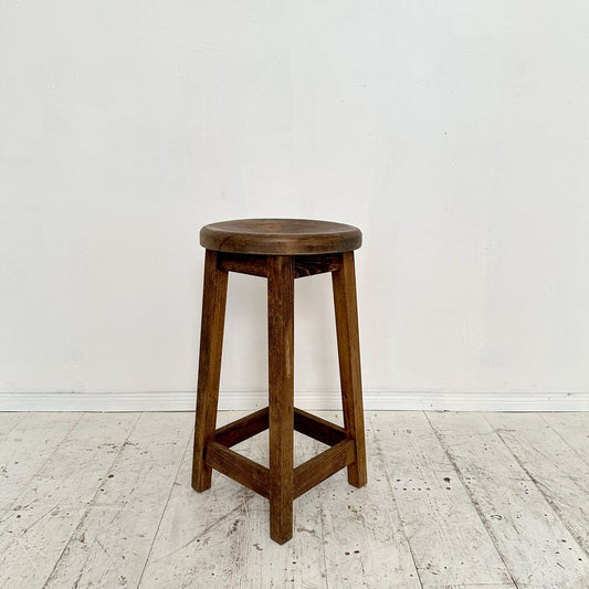 20th Century Bauhaus Stool in Beech, 1920s