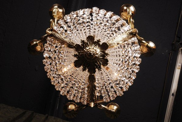 20th Century Biedermeier Basket Chandelier-FLW-1402321