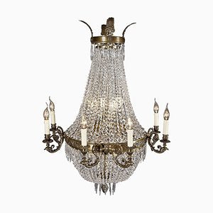 20th Century Biedermeier Basket Chandelier-FLW-1402269