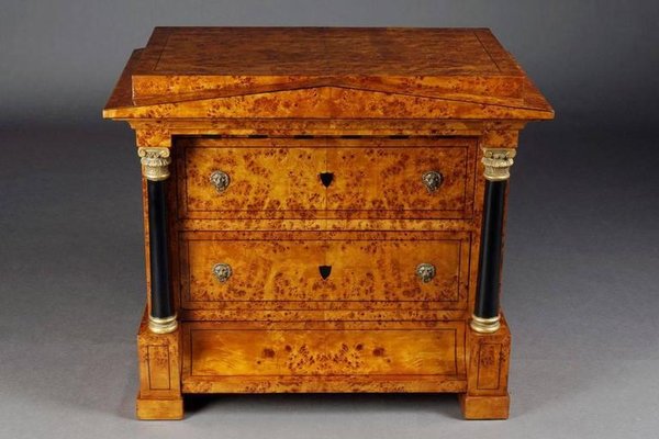 20th Century Biedermeier Style Pine Commode-FLW-1401951