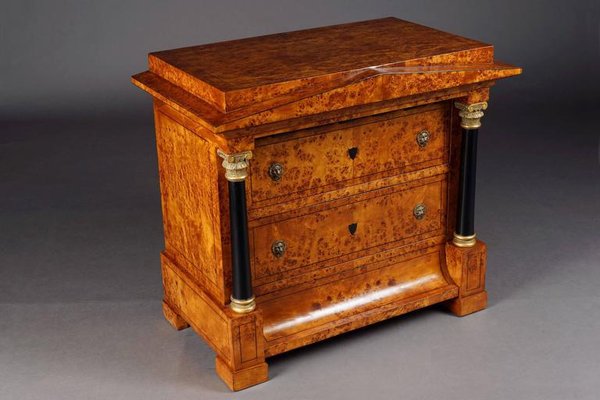 20th Century Biedermeier Style Pine Commode-FLW-1401951