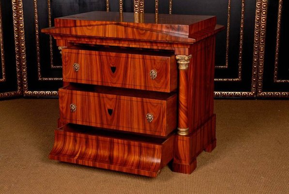 20th Century Biedermeier Style Tulip Columns Commode-FLW-1401872