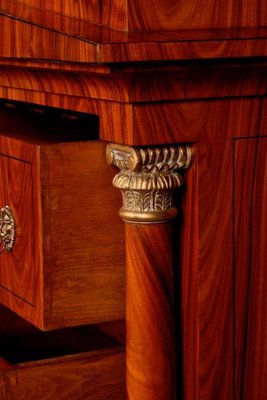 20th Century Biedermeier Style Tulip Columns Commode-FLW-1401872