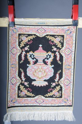 20th Century Blue Royal Ozipek Silk Tapestry from Hereke-FLW-1800843