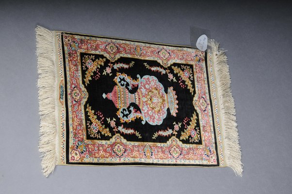 20th Century Blue Royal Ozipek Silk Tapestry from Hereke-FLW-1800843