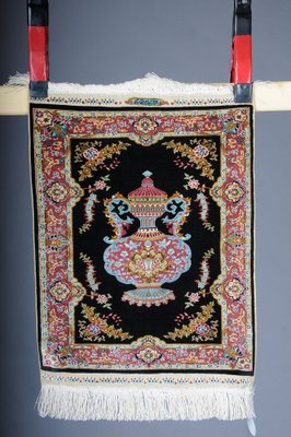 20th Century Blue Royal Ozipek Silk Tapestry from Hereke-FLW-1800843