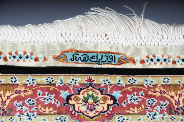 20th Century Blue Royal Ozipek Silk Tapestry from Hereke-FLW-1800843