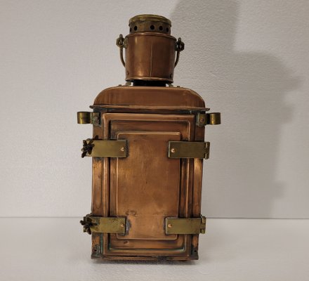 20th Century Boat Lantern from Ouvrard & Villars, Saint Ouen, France-NUC-1792315