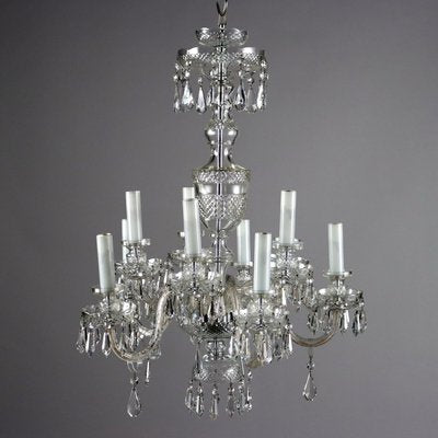 20th Century Bohemian Crystal Chandelier-VMM-1740006