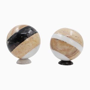 20th Century Bookend Balls, Set of 2-WFS-1323534