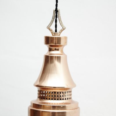 20th Century Brass Ceiling Lamp-WM-1045197