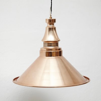 20th Century Brass Ceiling Lamp-WM-1045197