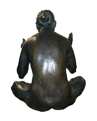 20th Century Bronze Sculpture of Nude Woman-ZCI-751867