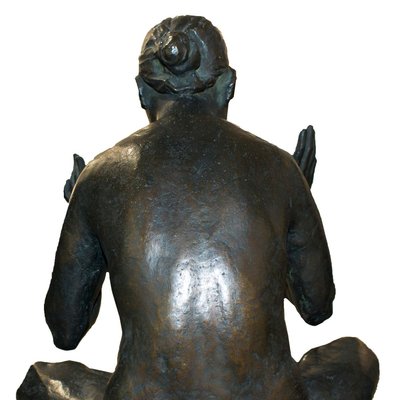 20th Century Bronze Sculpture of Nude Woman-ZCI-751867