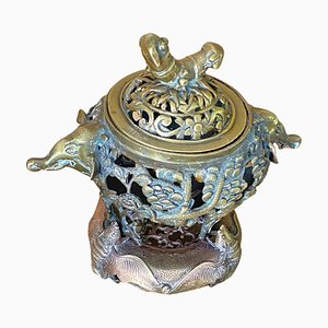 20th Century Chinese Incense Burner in Bronze-UR-1353309