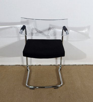 20th Century Chrome Metal Office Chair-RVK-1173085