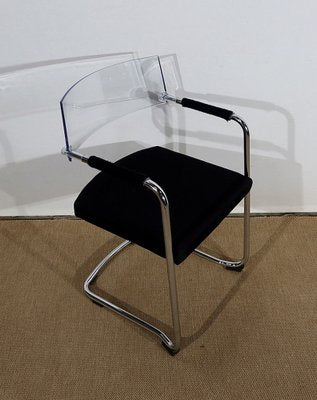 20th Century Chrome Metal Office Chair-RVK-1173085