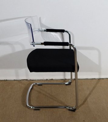 20th Century Chrome Metal Office Chair-RVK-1173085