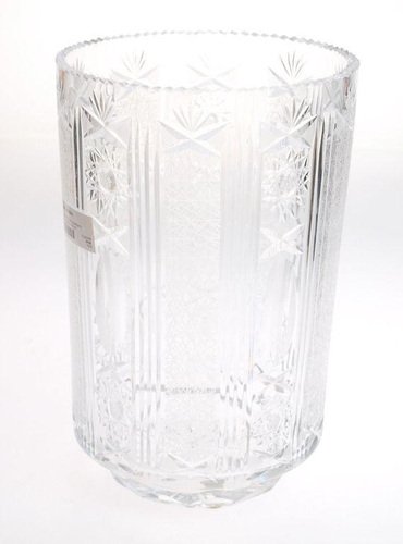 20th Century Crystal Vase, Czech