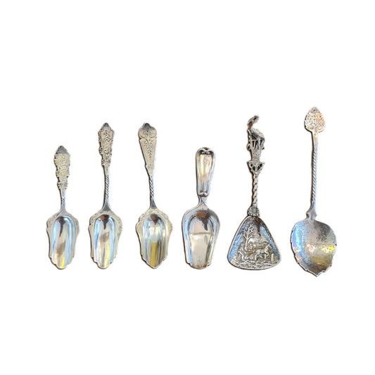 20th Century Dutch Silver Spoons, Set of 6