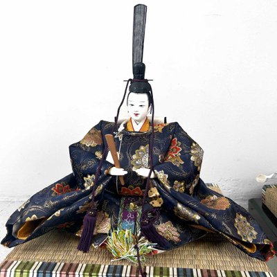 20th Century Emperor and Empress Hina Doll Set, Japan, 1990s, Set of 17-DWL-1739623