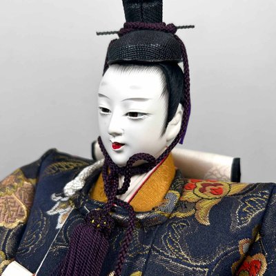 20th Century Emperor and Empress Hina Doll Set, Japan, 1990s, Set of 17-DWL-1739623