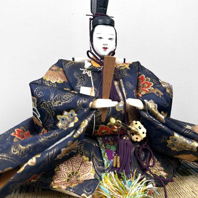 20th Century Emperor and Empress Hina Doll Set, Japan, 1990s, Set of 17-DWL-1739623