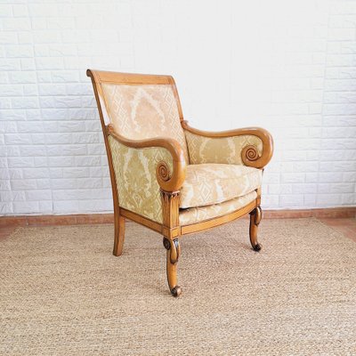 20th Century Empire French Bergere Armchair-FRB-1739682