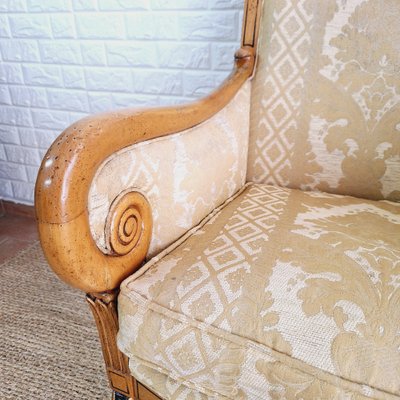 20th Century Empire French Bergere Armchair-FRB-1739682