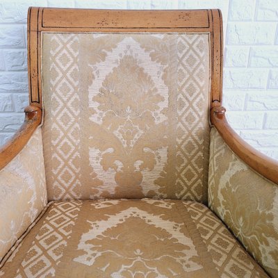 20th Century Empire French Bergere Armchair-FRB-1739682