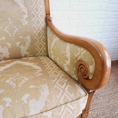 20th Century Empire French Bergere Armchair-FRB-1739682