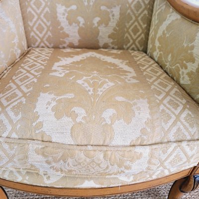 20th Century Empire French Bergere Armchair-FRB-1739682