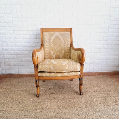 20th Century Empire French Bergere Armchair-FRB-1739682