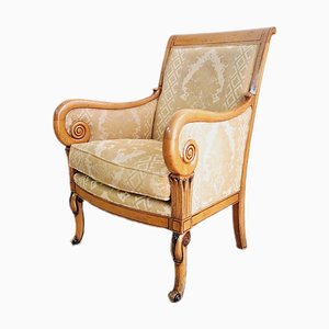 20th Century Empire French Bergere Armchair-FRB-1739682