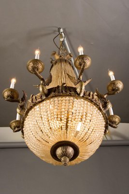 20th Century Empire Style Chandelier-FLW-1402057