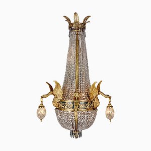 20th Century Empire Style Chandelier-FLW-1401888