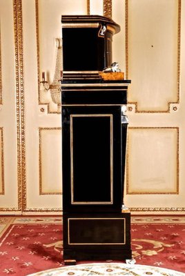 20th Century Empire Style Courtly Lion Secretaire-FLW-1401867