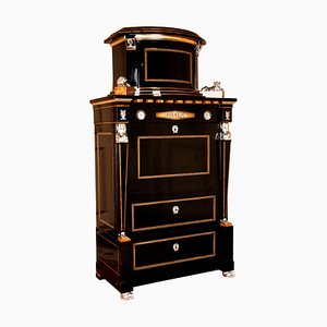 20th Century Empire Style Courtly Lion Secretaire-FLW-1401867