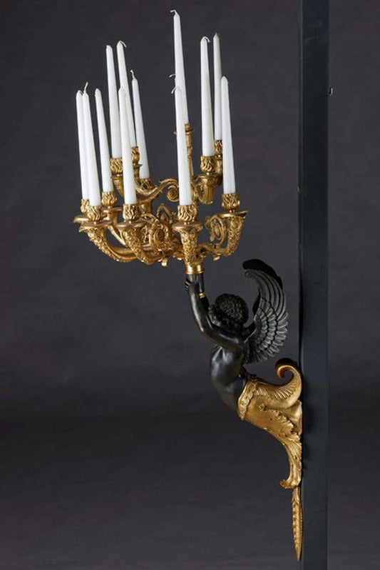 20th Century Empire Wall Light in the style of Antoine-André Ravrio