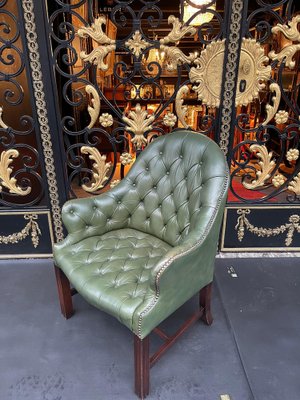 20th Century English Chesterfield Armchairs from Wade, Set of 4-FLW-1402054