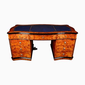 20th Century English Style Writing Table in Beech-FLW-1402056