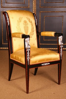 20th Century French Empire Style Garniture Living Room Set, Set of 3-FLW-1401832