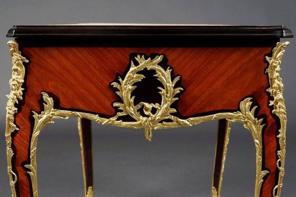 20th Century French Louis XV Style Bureau Plat or Desk in Style of Francois Linke-FLW-1401903