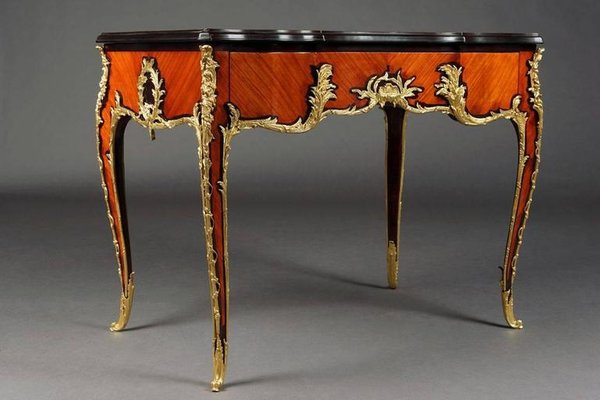 20th Century French Louis XV Style Bureau Plat or Desk in Style of Francois Linke-FLW-1401903