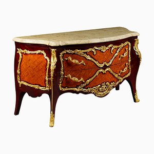 20th Century French Louis XV Style Kingwood Commode in Style of Francois Linke-FLW-1401801