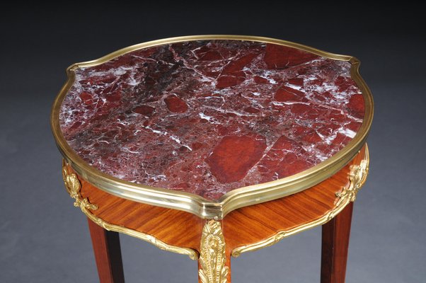 20th Century French Louis XV Style Salon Side Table in Style of F. Linke-FLW-1401725