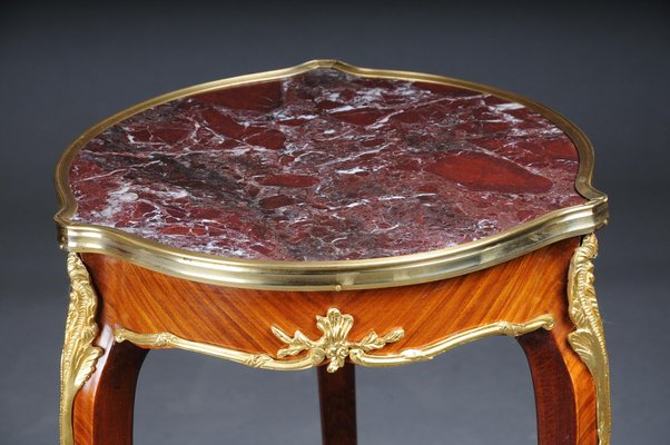 20th Century French Louis XV Style Salon Side Table in Style of F. Linke-FLW-1401725